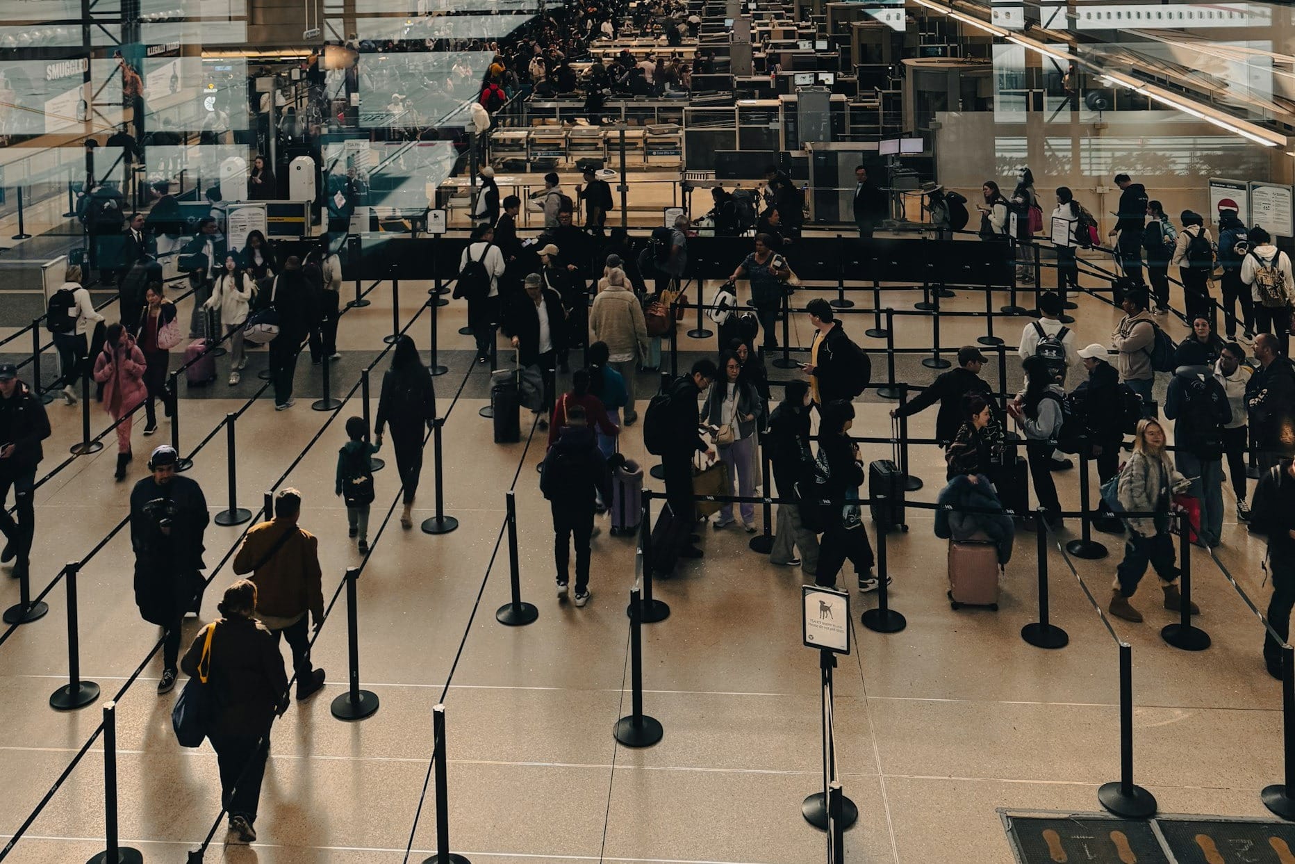 The Airport as a Microcosm of Human Systems